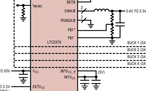 四通道<b class='flag-5'>降压</b>DC-DC<b class='flag-5'>转换器</b>芯片<b class='flag-5'>LTC</b>3376数据手册