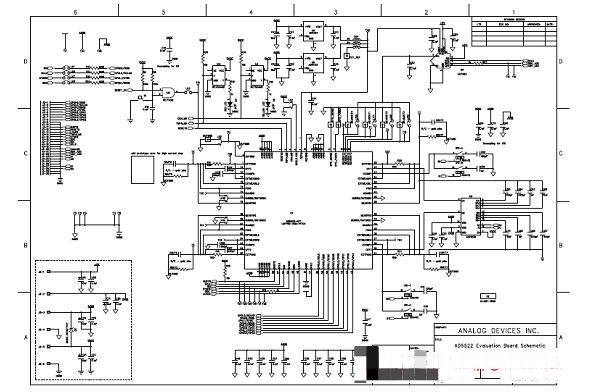 基于AD5522評估板EVAL-AD522EBDZ應用電路特性介紹