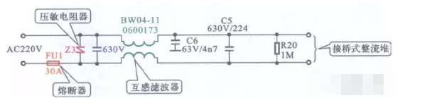 空調過壓保護電路原理圖詳解