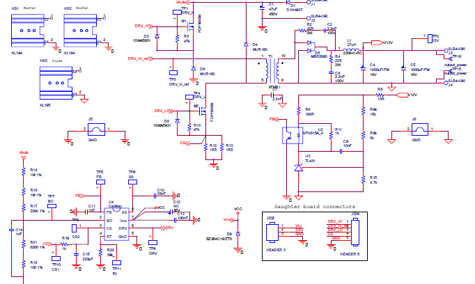 基于<b>NCP1252</b>TSFWDGEVB交流到直流单输出电源的参考设计