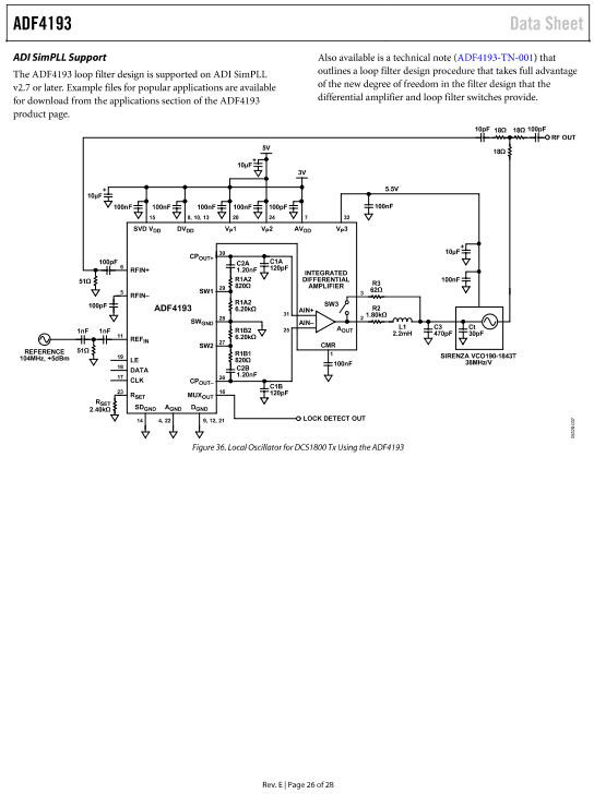 基于<b class='flag-5'>EVAL-ADF4193EBZ2</b>PLL Clock Generator的參考設(shè)計