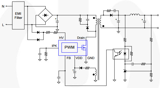 基于<b class='flag-5'>FSB127</b>H_Typical ApplicationPower Switch的参考设计