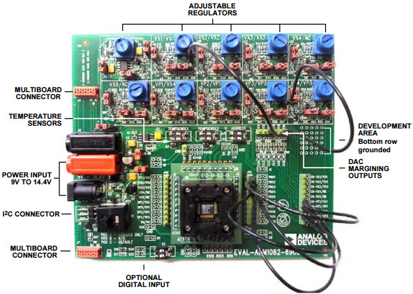 基于EVAL-<b class='flag-5'>ADM1066</b>TQEBZMicroprocessor Power Supervisory的参考设计