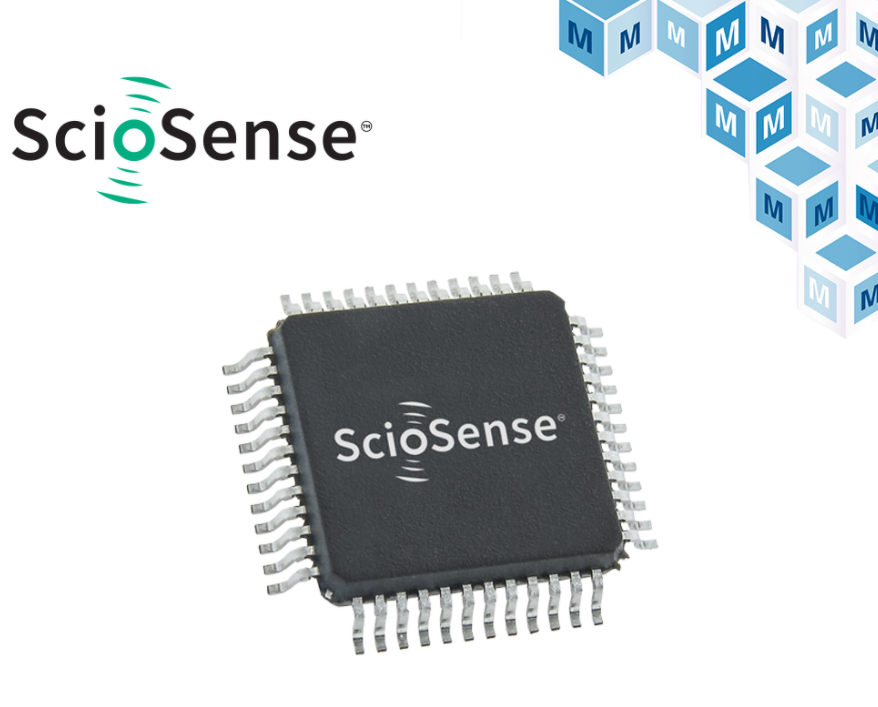 贸泽开售ScioSense AS6040超低功耗超声波流量计