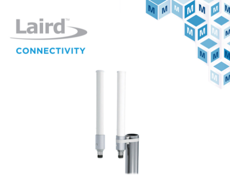 贸泽备货Laird Connectivity坚固型OC69421多频段全向天线，为4G/5G基础设施应用添助力