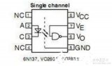 6n137工作原理詳解（6n137管腳圖及內部結構_封裝及應用電路圖）