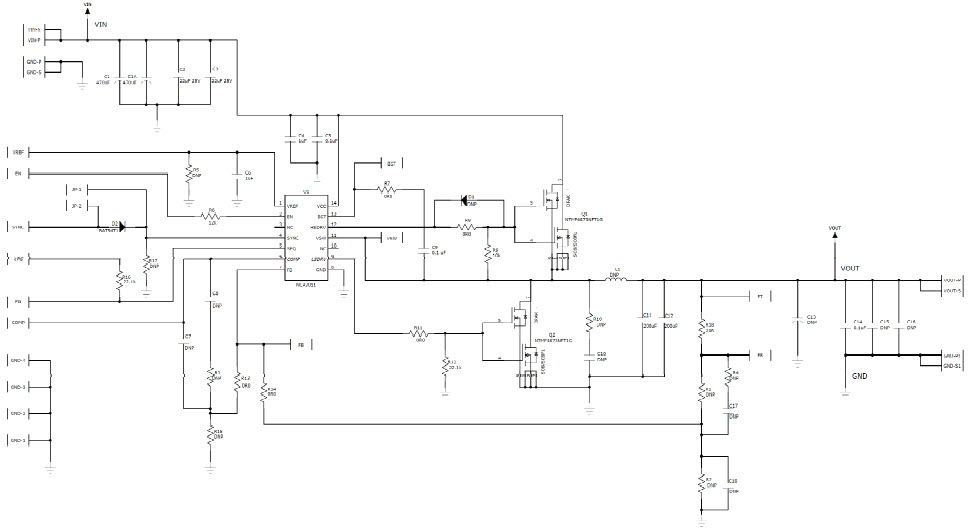 基于<b class='flag-5'>DN</b>06075/<b class='flag-5'>D</b>直流到直流單輸出電源的參考設計