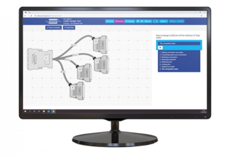 Pickering线缆设计工具Cable Design Tool现已可在中国方便使用一款可以定制设计线缆组件的网页工具