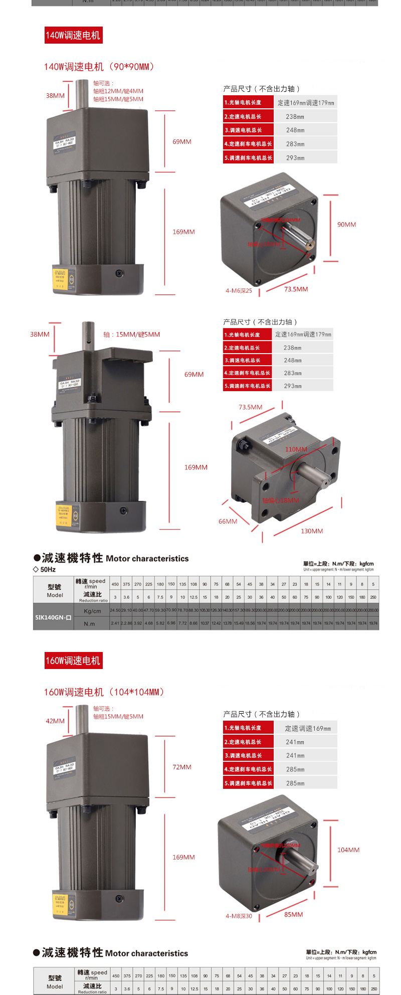 耐用減速電機(jī)產(chǎn)地貨源6W定速電機(jī)3-180比