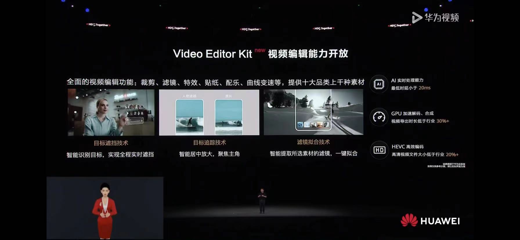 華為開發者大會2021：video editor kit視頻編輯能力開放