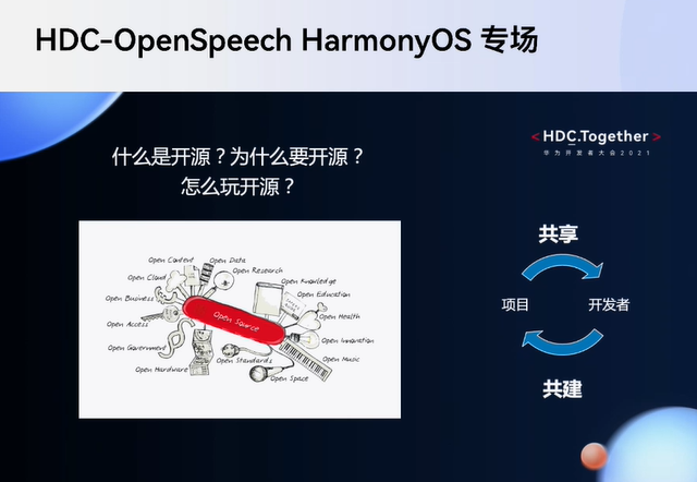 华为开发者大会2021 HDC-OpenSpeech HarmonyOS——什么是开源