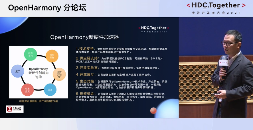 OpenHarmony 分論壇-華秋電子新<b class='flag-5'>硬件加速器</b>