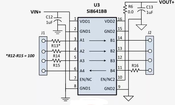 數(shù)字電路圖怎么看（可調(diào)數(shù)字電壓表電路圖/TTL邏輯測試儀電路/數(shù)字隔離器Si8641典型電路）