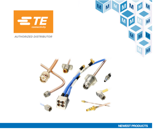 貿澤開售TE Connectivity EP-SMA 27GHz連接器和電纜組件產品組合