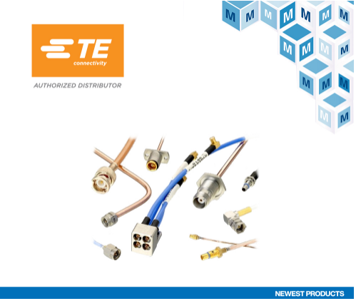 贸泽开售TE Connectivity EP-SMA 27GHz连接器和电缆组件产品组合