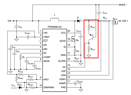 浅析TPS92692-Q1 Buck-Boost电路中的OVP电路设计