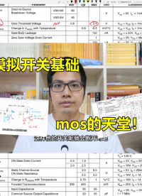 模擬開關基礎，MOS對比三極管，為何好用太多？#硬件設計遇到過哪些坑？ 