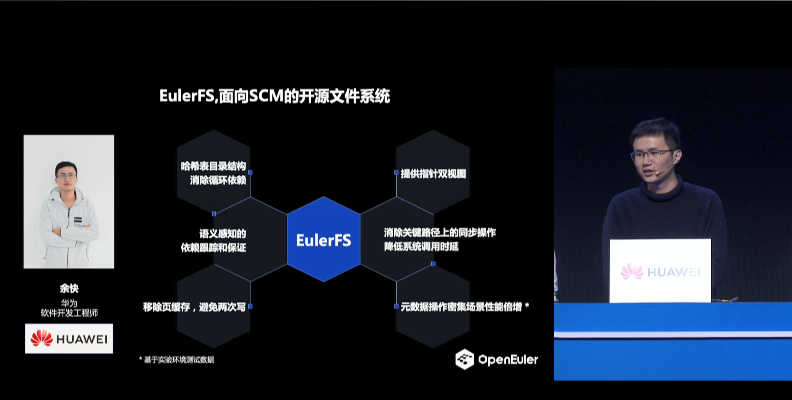 openEuler Summit开发者峰会：EulerFS面向SCM的开源文件系统演示