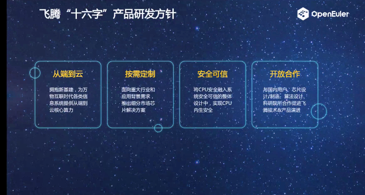 openEuler Summit 2021-兼容性分论坛：飞腾全谱系产品线支持中国工业数字化转型