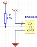 简述温度传感器DS18B20原理内附STM32例...