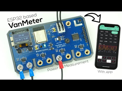 用于我的露營車的基于 ESP32 的功率測(cè)量板 - 構(gòu)建和安裝
