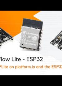 带有 Platform.io 和 ESP32 的 TensorFlow Lite