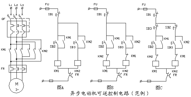 異步電動機可逆控制電路