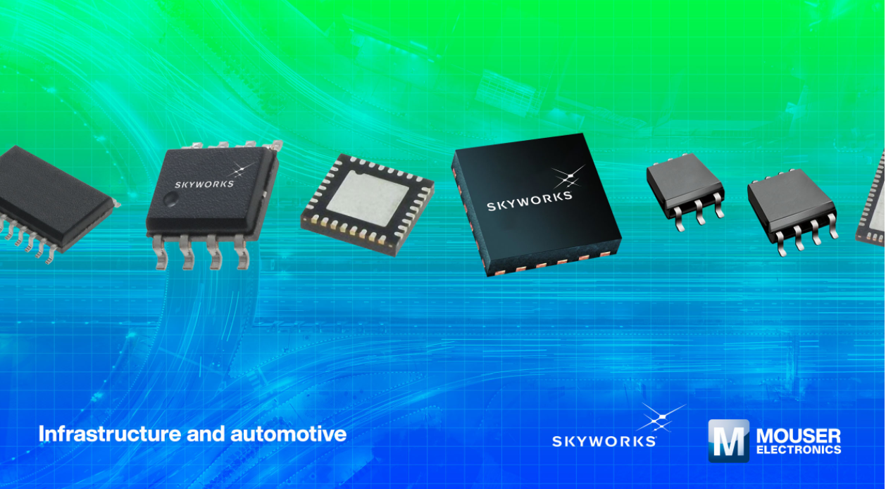 貿澤備貨Skyworks收購的Silicon Labs汽車和基礎設施產品線