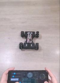 #單片機 #電子制作 #Arduino #步進電機 Arduino步進電機藍牙麥輪小車重做程序后演示