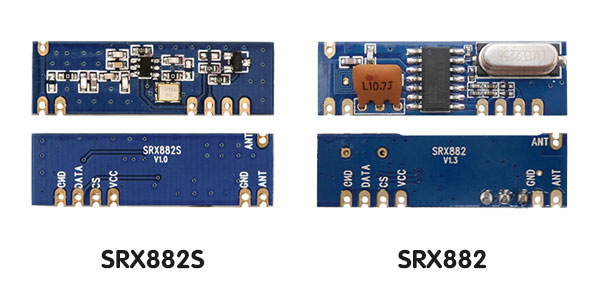 超外差接收模塊SRX882S與SRX882