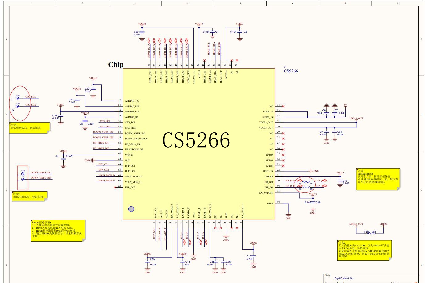 CS5266替代AG9311MAQ三合一扩展坞方案芯片