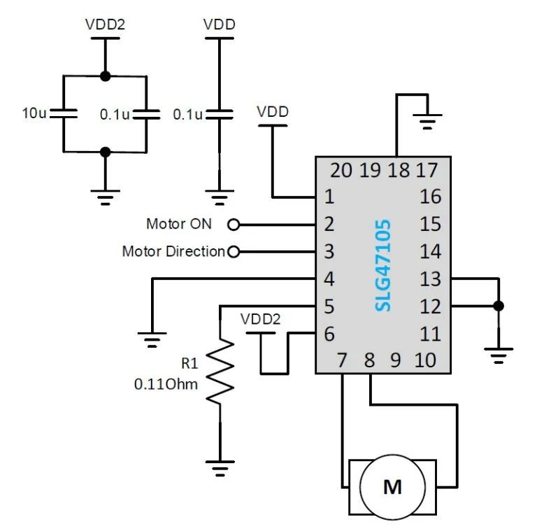 智能門鎖電機驅動集成電路（IC）設計方案