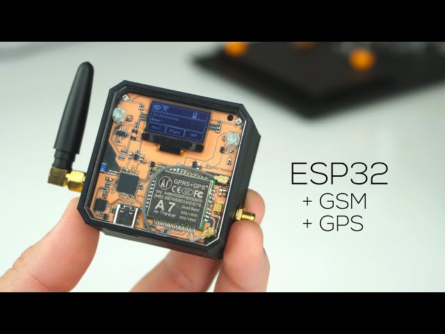 我已經用 ESP32 構建了一個 GPS 跟蹤器_焊接組裝和第一次測試