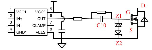 SiC MOSFET替代Si MOSFET,只有单电源正电压时如何实现负压？