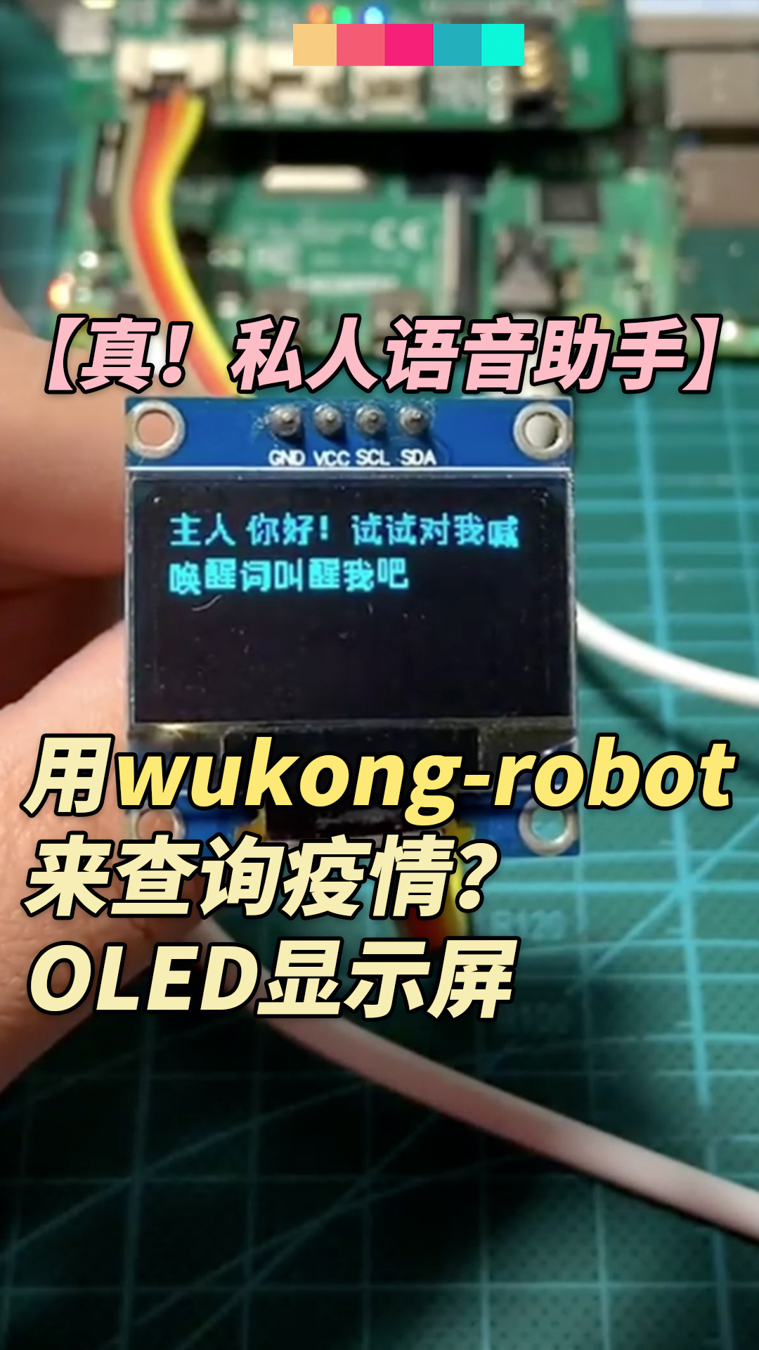 【真私人语音助手】用wukong-robot来查询疫情？#树莓派开发 
