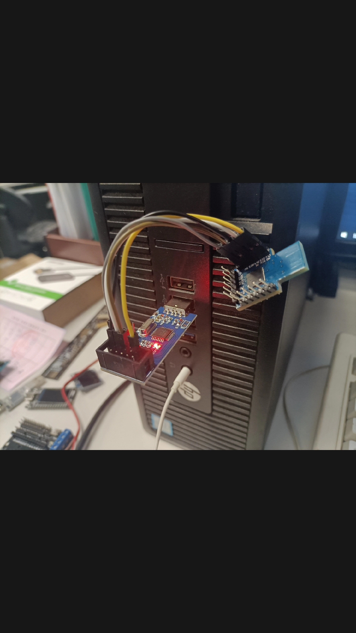 #硬声新人计划 Arduino烧录出错导致badUSB不可读，用USBasp重刷bootloader抢救回来