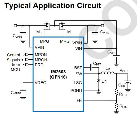 IM2603電源管理芯片概述及特征