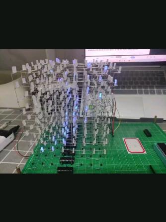 电路设计分析,光立方