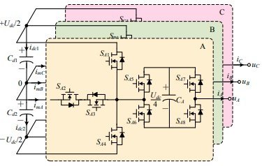 混合七電平T2C-HB 轉(zhuǎn)換器的新空間矢量調(diào)制方案