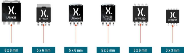 先进的LFPAK MOSFET技术可实现更高的功率密度