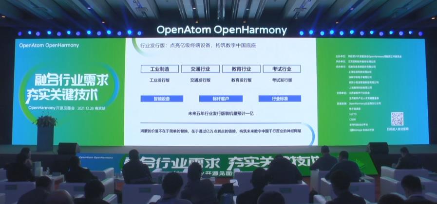 OpenHarmony开源见面会上 拓维信息谈赋能千行百业