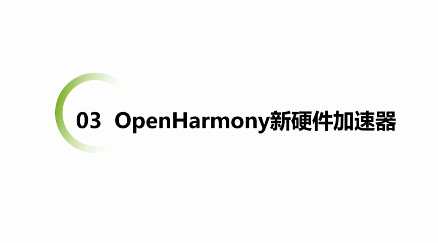 OpenHarmony Dev-Board-SIG專場(chǎng)：OpenHarmony 新<b class='flag-5'>硬件加速器</b>