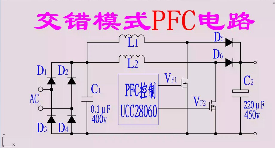 开关电源PFC电路8-交错模式功率因数校正