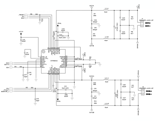 5v小功率功放芯片NTP8910A應用方案概述