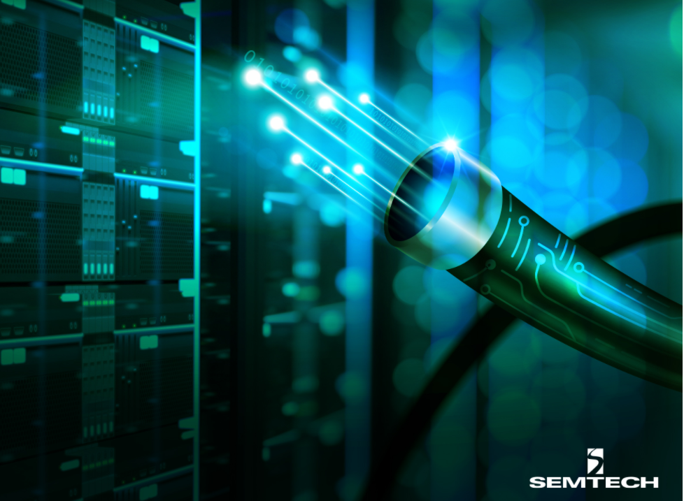 Semtech宣布正式量产Tri-Edge™ PAM4 CDR芯片组，支持100G数据中心光纤链路