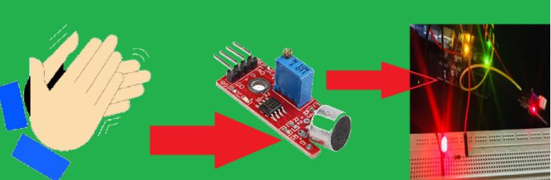 如何用掌声和Arduino控制LED