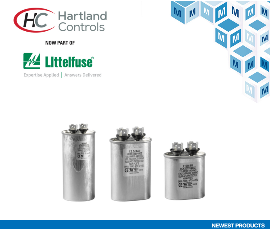 貿澤電子與Hartland Controls簽訂全球分銷協議