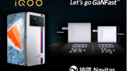 纳微半导体新一代氮化镓功率芯片全力支持vivo旗下iQOO子品牌iQOO 9 Pro手机120W氮化镓充电器成功上市