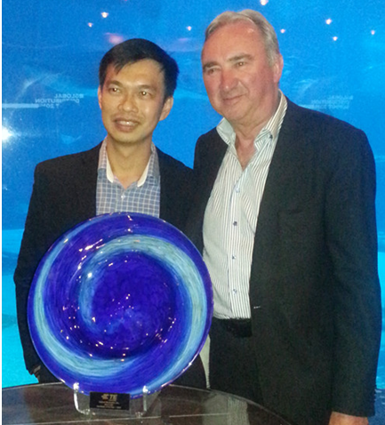 赫联电子荣获TE Connectivity 2015年度最佳分销商奖