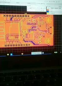 新手畫塊板子玩玩??，Hi3861的模組#pcb設(shè)計 #鴻蒙 